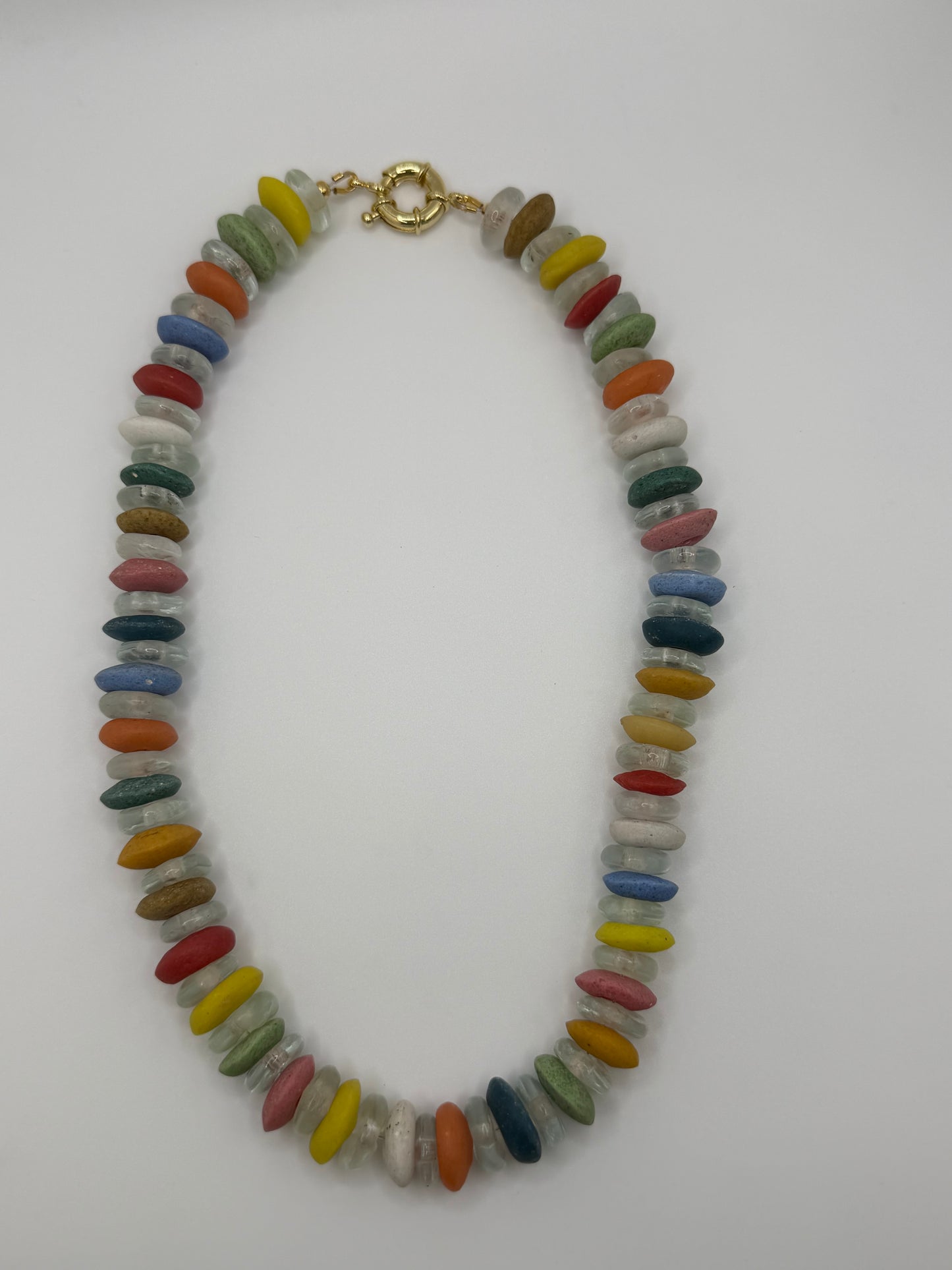 Confetti Sea Glass Necklace