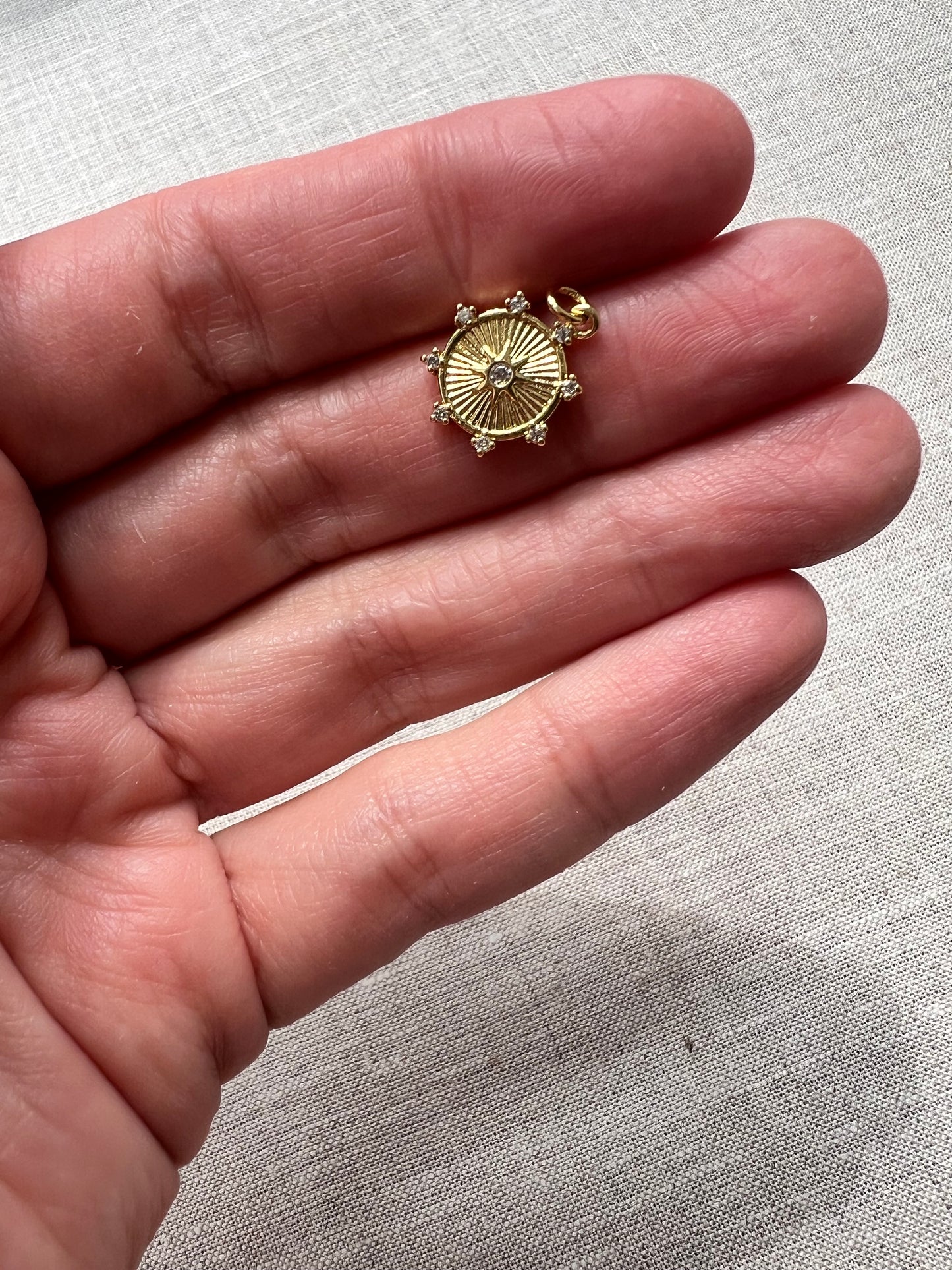 Starburst Disc Charm