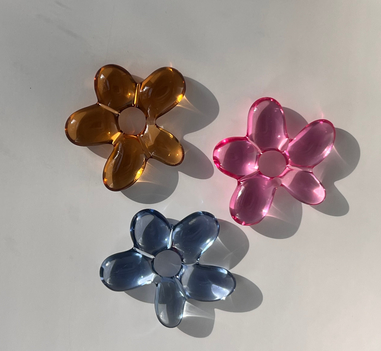 Large Resin Flower Charm