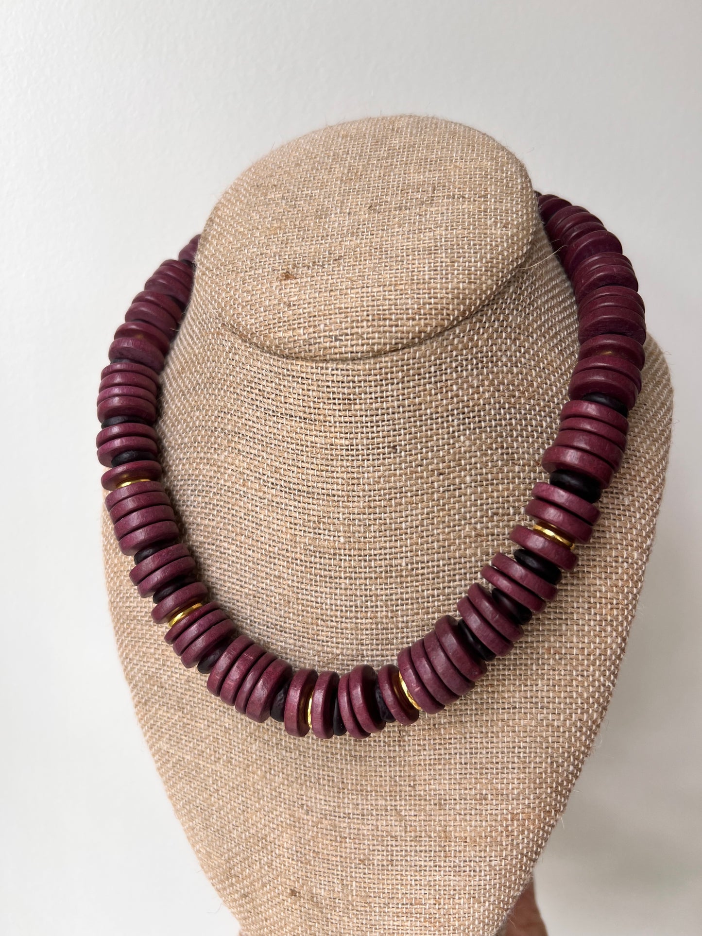 Garnet Game Day Necklace