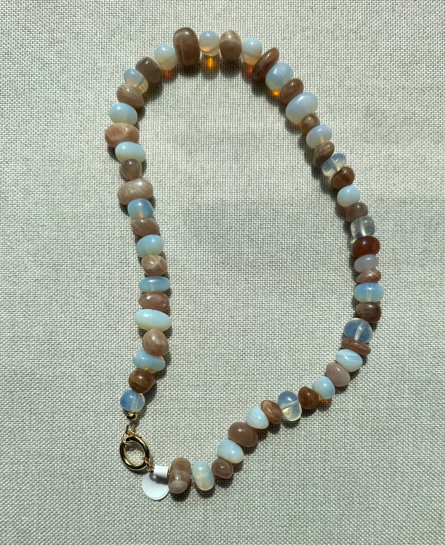 Rose Moonstone Necklace