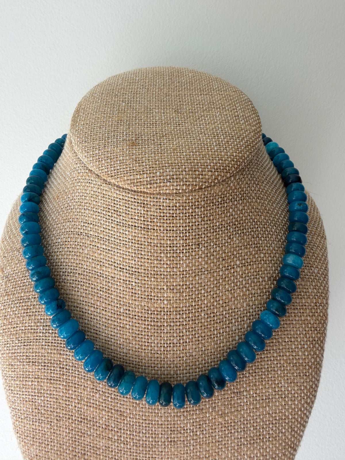 Electric Blue Candy Necklace