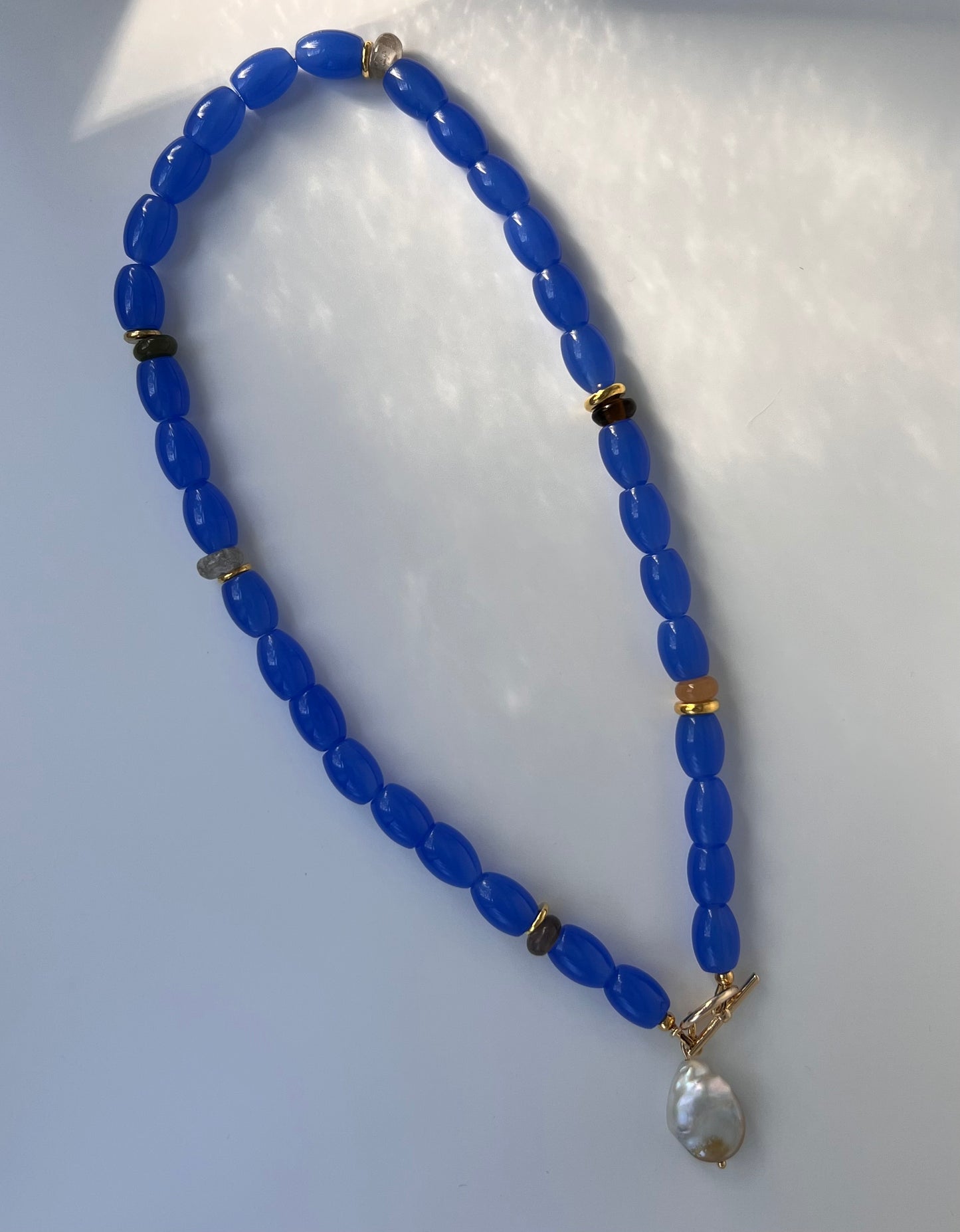 Cerulean Charm Necklace