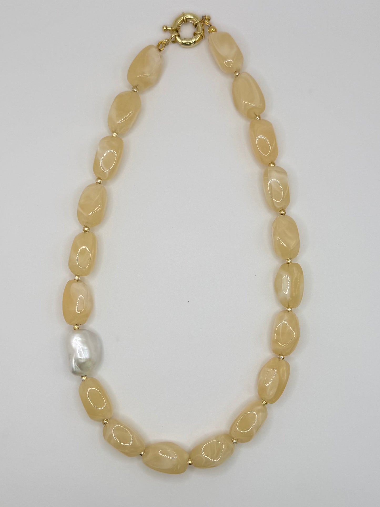 Birdie Pearl Necklace