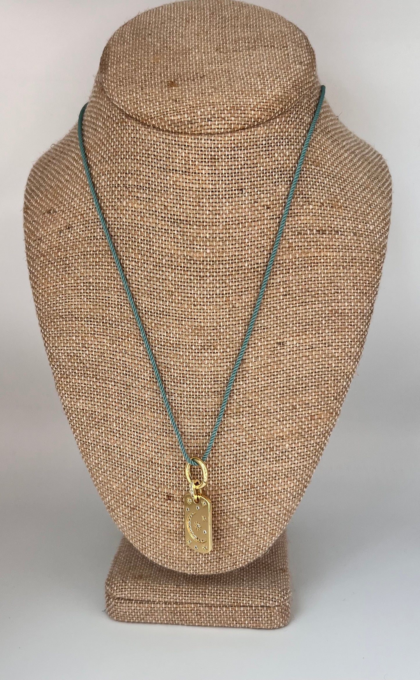 Adjustable Silk Cord Necklace