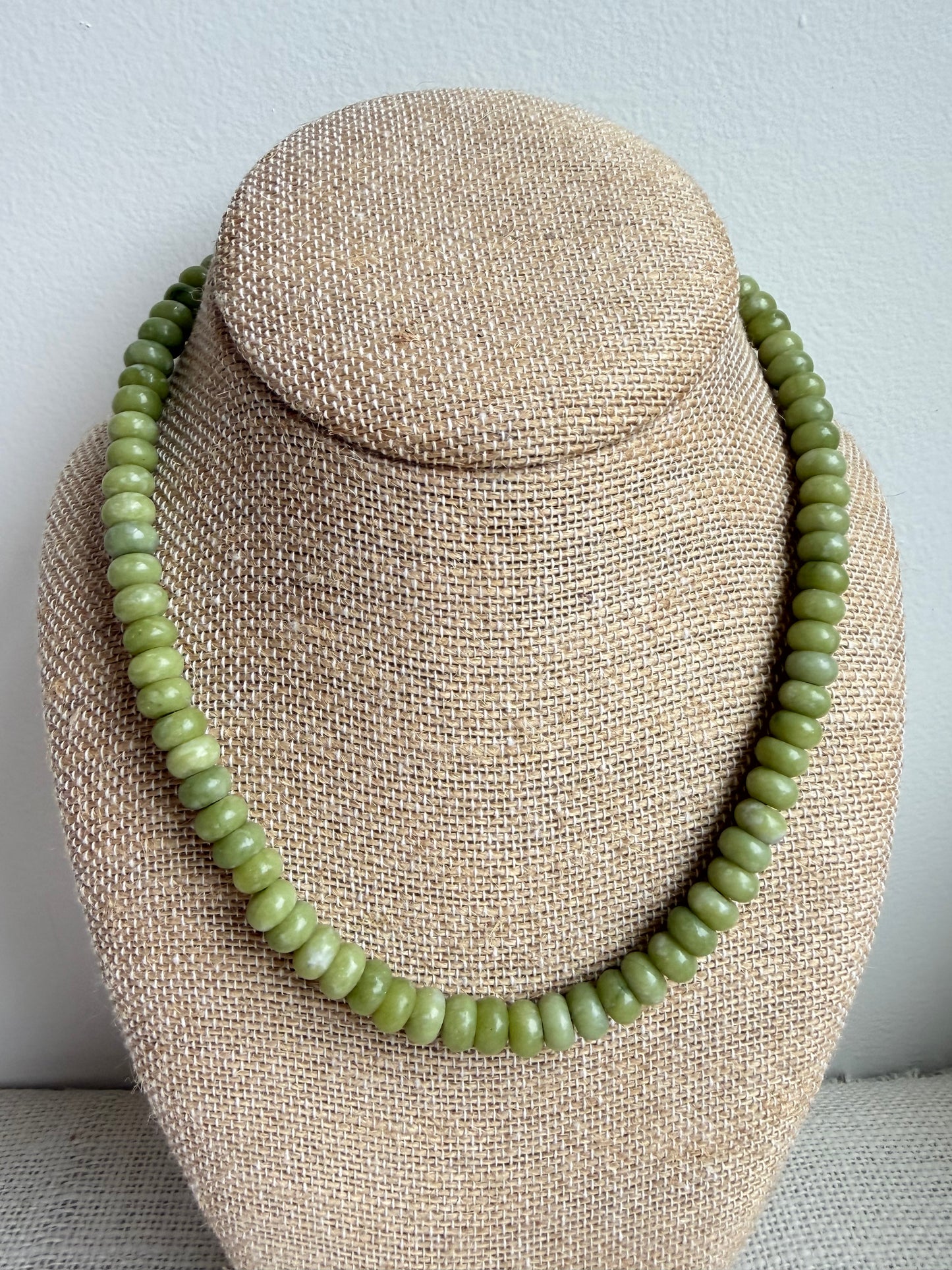 Chartreuse Candy Necklace