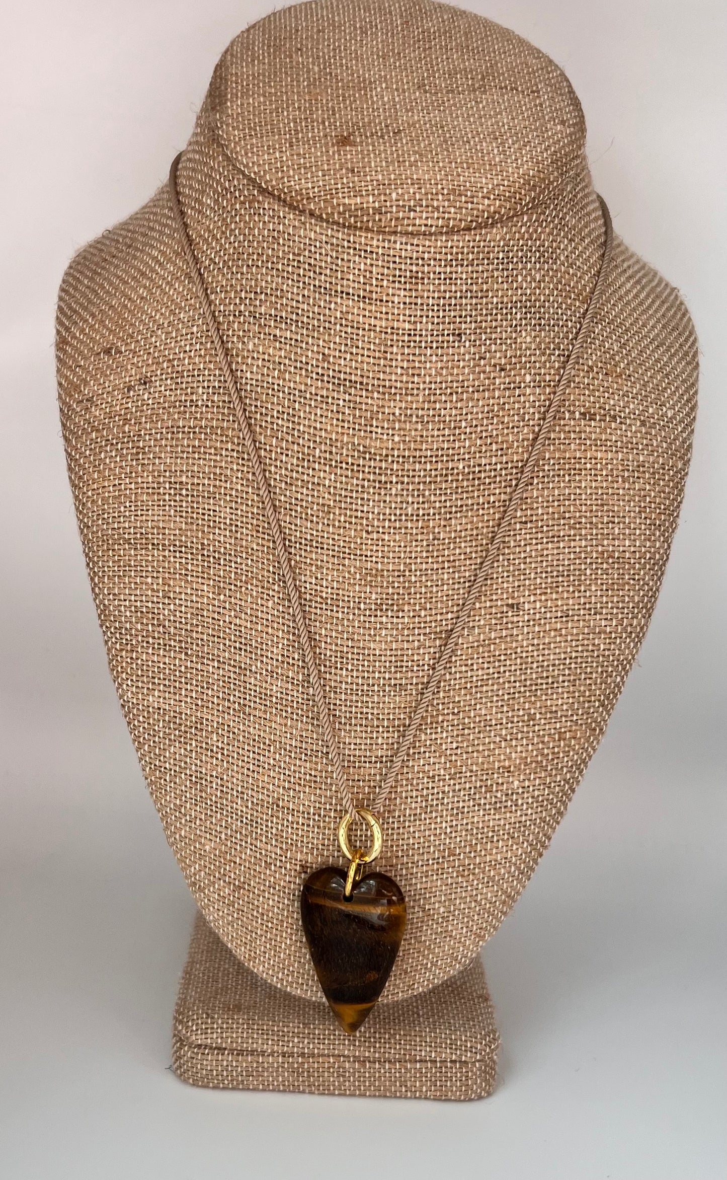 Adjustable Silk Cord Necklace