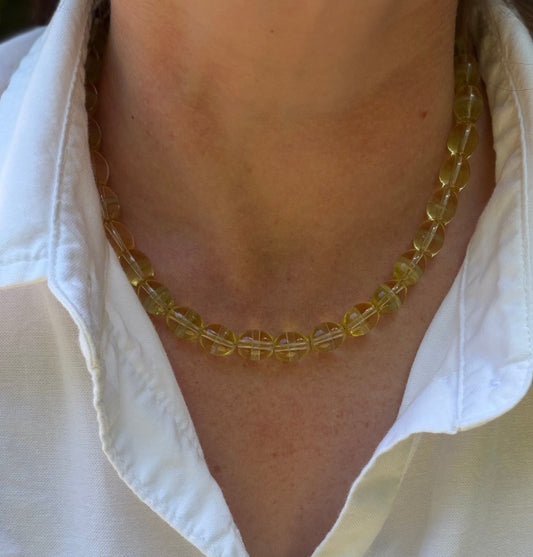 Citron Toggle Necklace