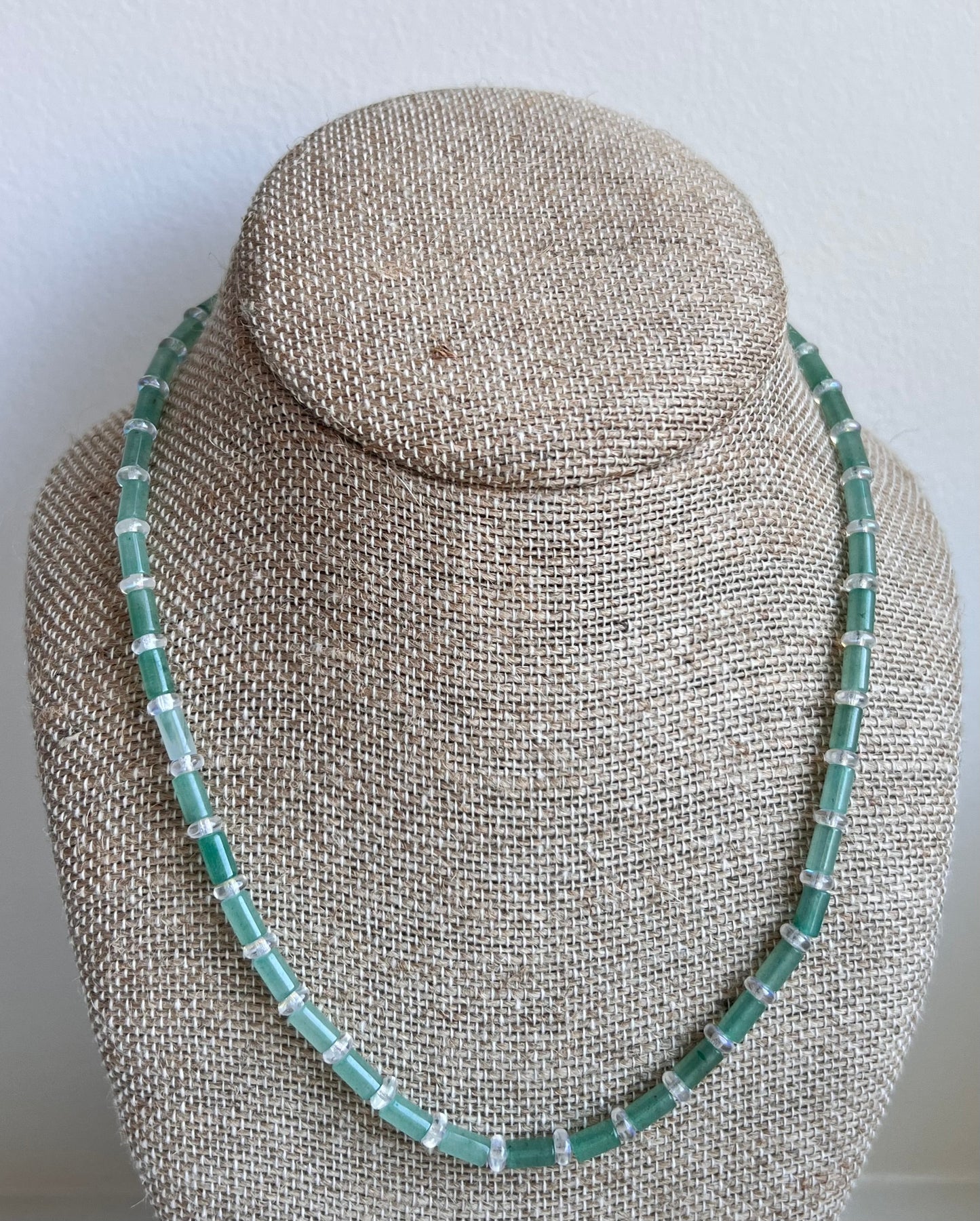 Sage Tube Necklace