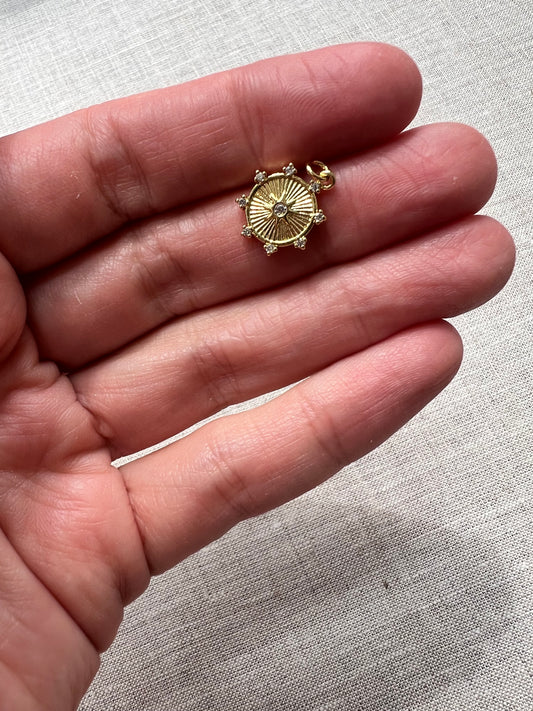 Starburst Disc Charm