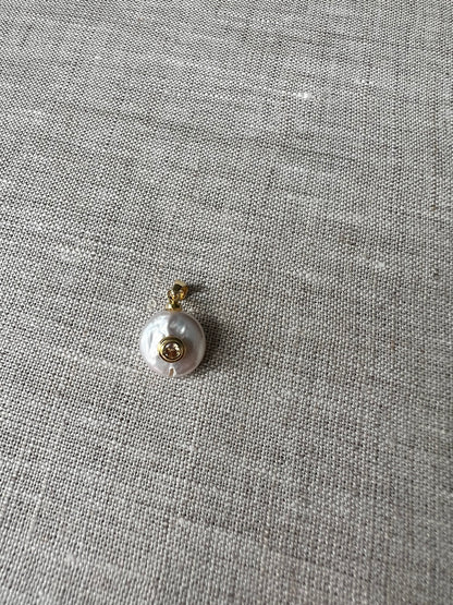 Pearl Stone Charm