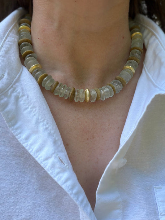 Sandbar Sea Glass Necklace