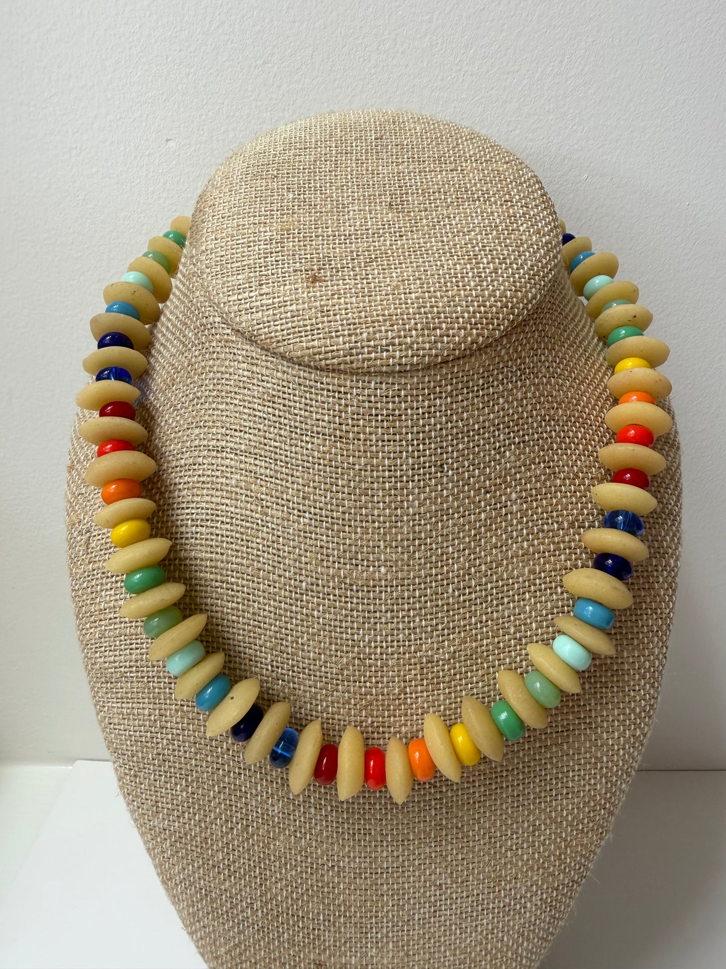 Rainbow Row Sea Glass Necklace