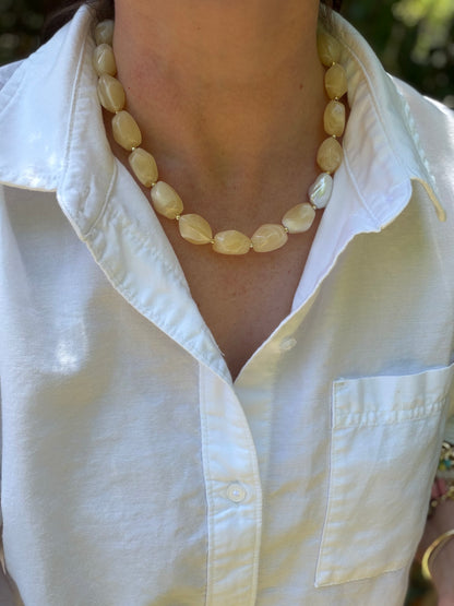 Birdie Pearl Necklace