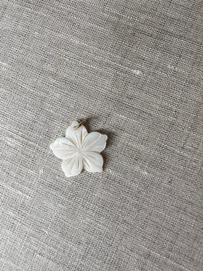 Shell Flower Charm