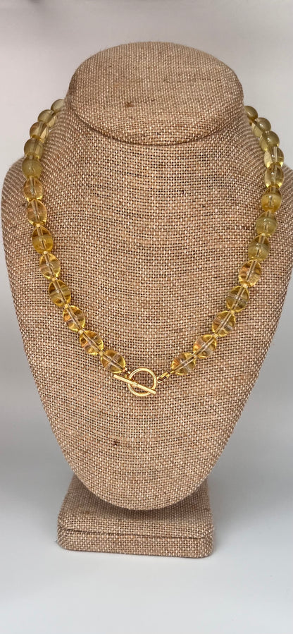 Citron Toggle Necklace