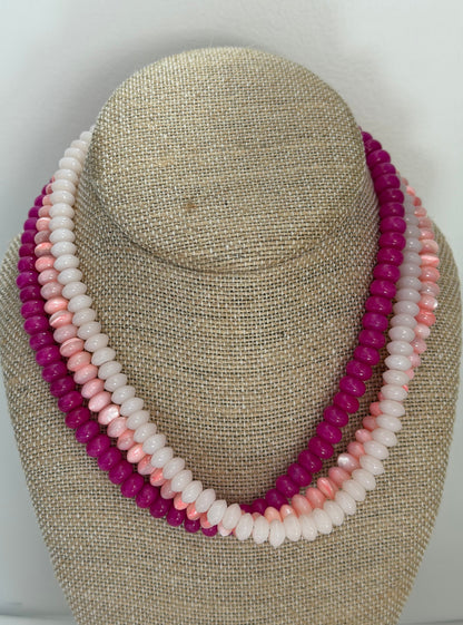 Pink Candy Necklace