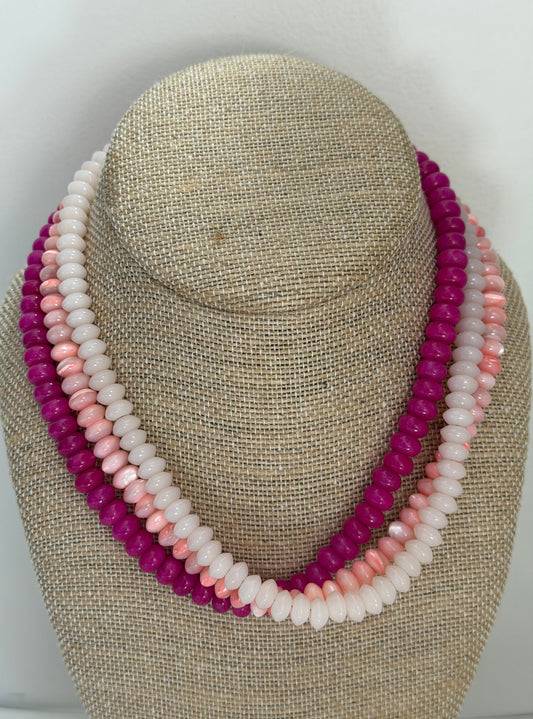 Pink Candy Necklace