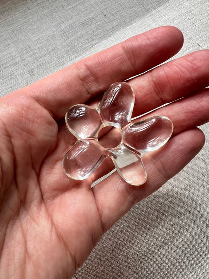 Large Resin Flower Charm