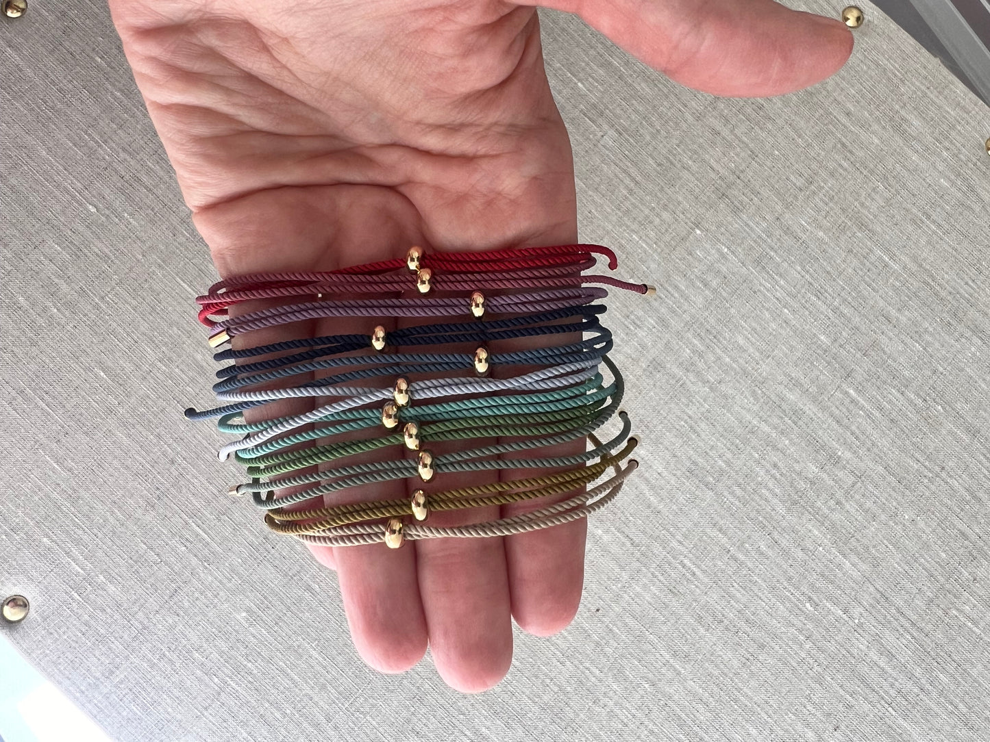 Adjustable Silk Cord Necklace