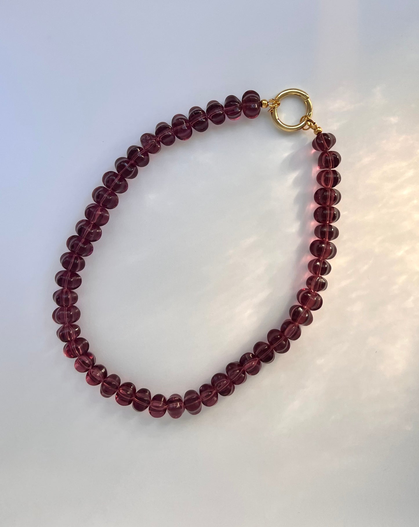 Plum Pretty Necklace