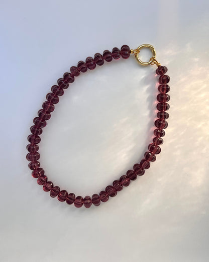 Plum Pretty Necklace