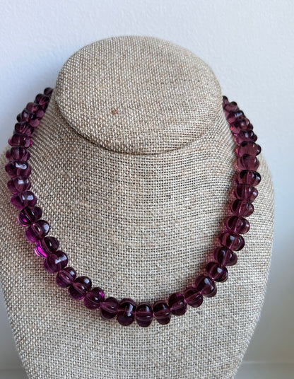Plum Pretty Necklace