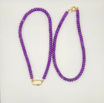 Purple Candy Necklace