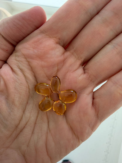 Small Resin Flower Charm