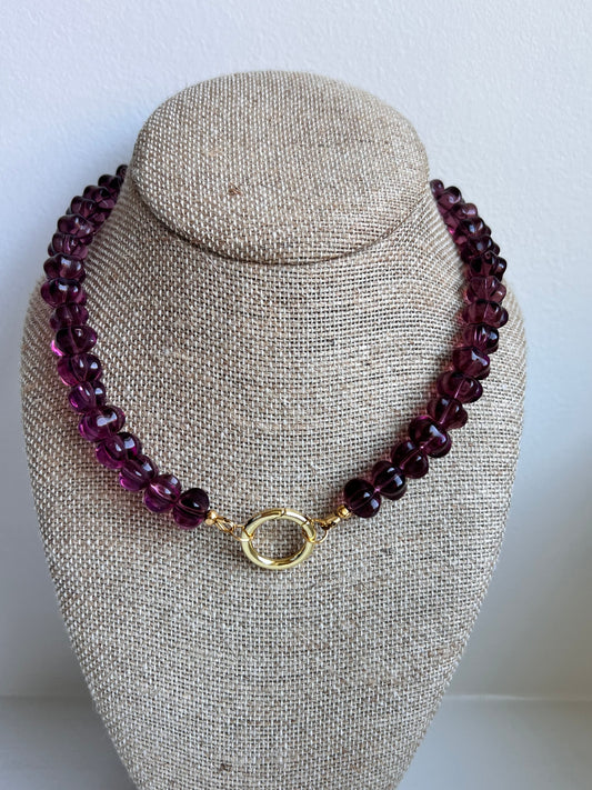 Plum Pretty Necklace