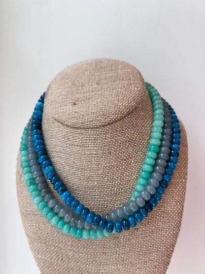 Blue Candy Necklace