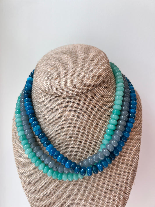 Blue Candy Necklace