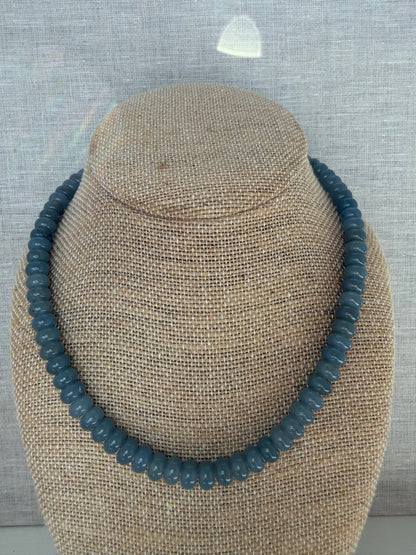 Slate Blue Candy Necklace
