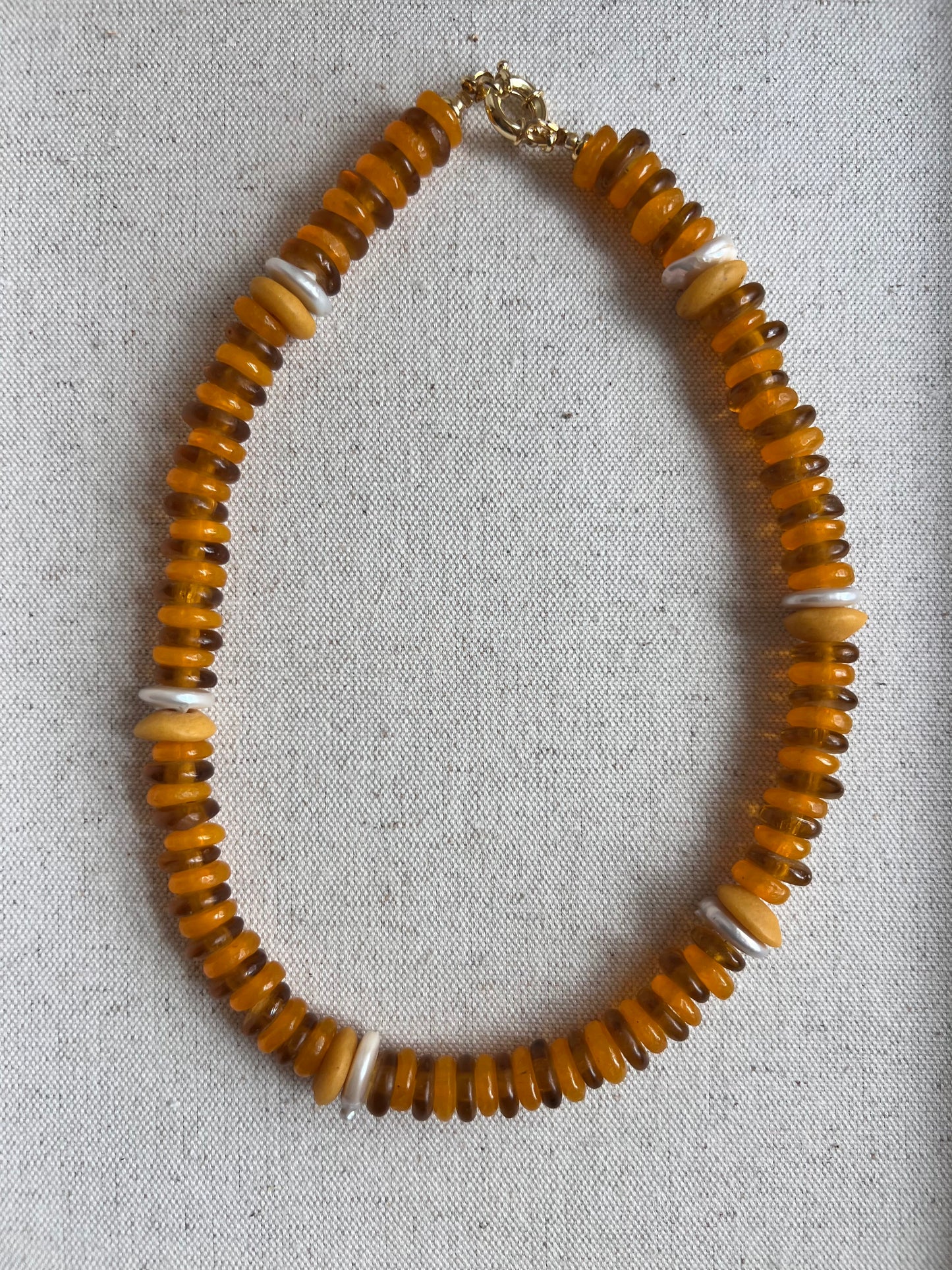 Terracotta Chunky Necklace