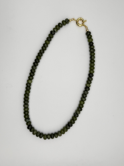 Olive Green Candy Necklace