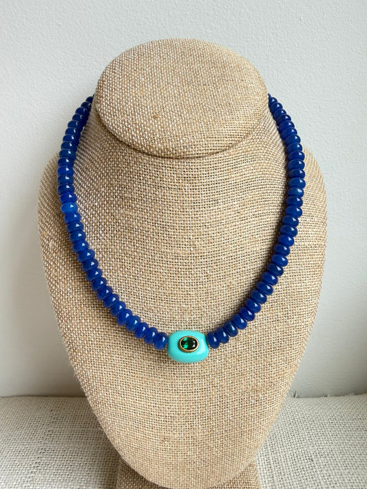 Oval Charm Necklace