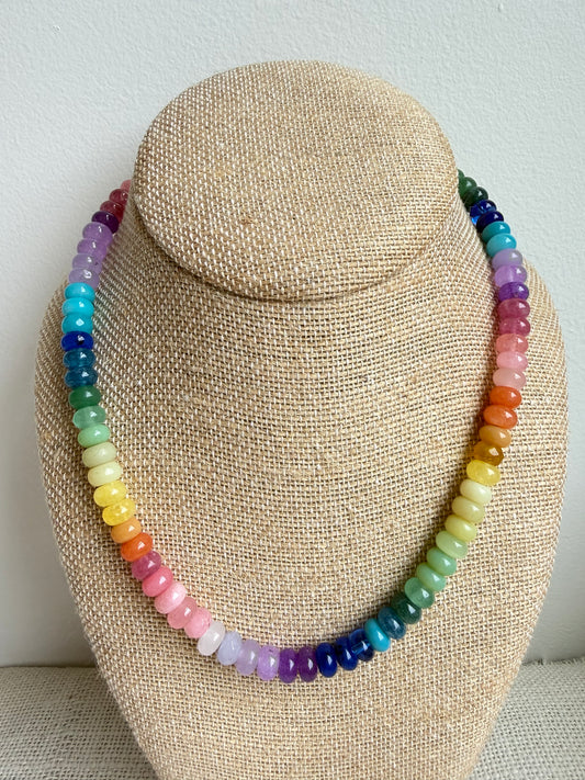 Rainbow II Candy Necklace