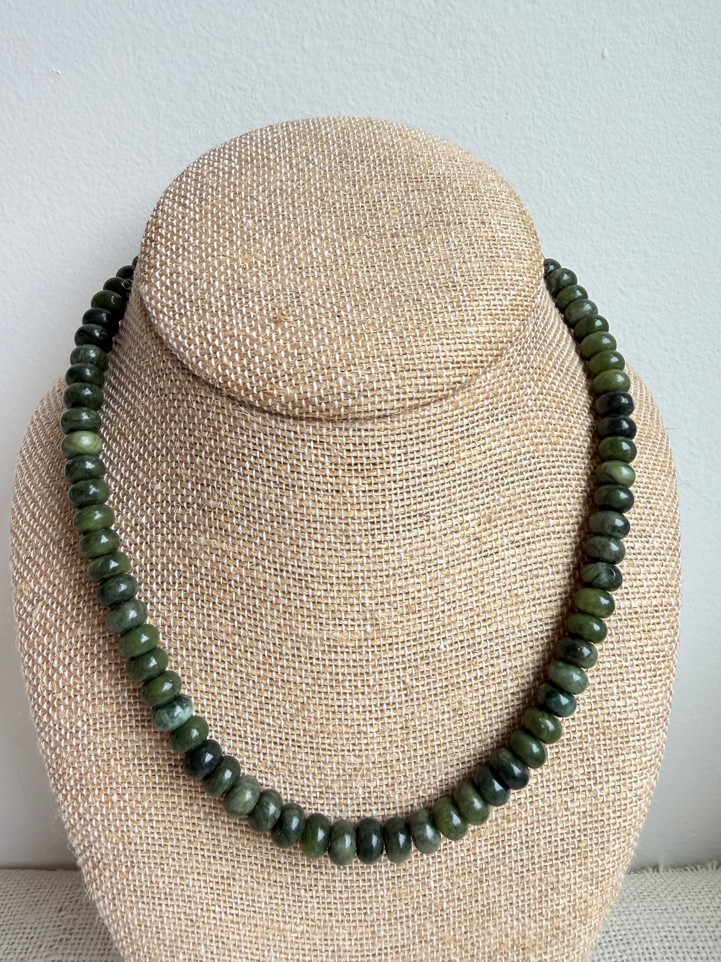 Olive Green Candy Necklace
