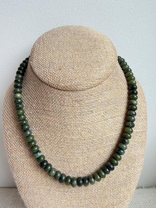 Olive Green Candy Necklace